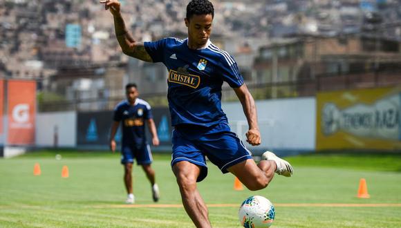 Christopher Olivares podría ser operado en Sporting Cristal tras su lesión a la rodilla. (Foto: Sporting Cristal)