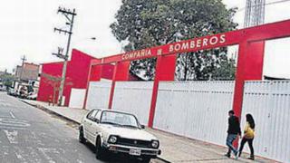 Estación de bomberos en parque Próceres no se abrirá durante litigio