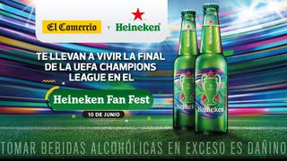 El Comercio y Heineken lanzan concurso para disfrutar la final de la UEFA Champions League 