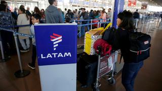 Latam reduce 30% de sus vuelos internacionales ante medidas de contención por coronavirus