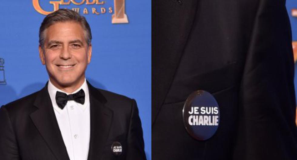 George Clooney dedicó palabras a los caídos en Francia durante un el agradecimiento a un homenaje especial. (Foto: Getty Images)
