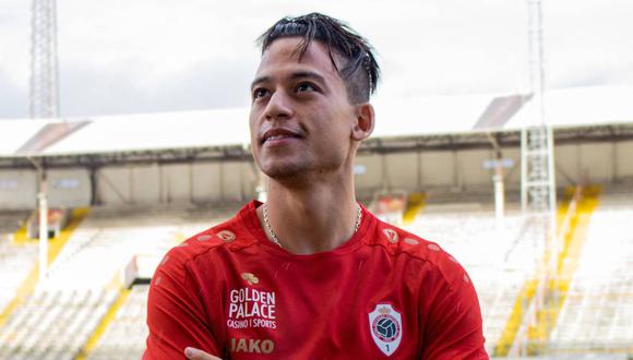 Cristian Benavente jugará en el Royal Antwerp de Bélgica. (Foto: @official_rafc)