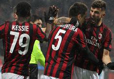 Milan gana un partido tras más de un mes: venció 2-1 al Bologna
