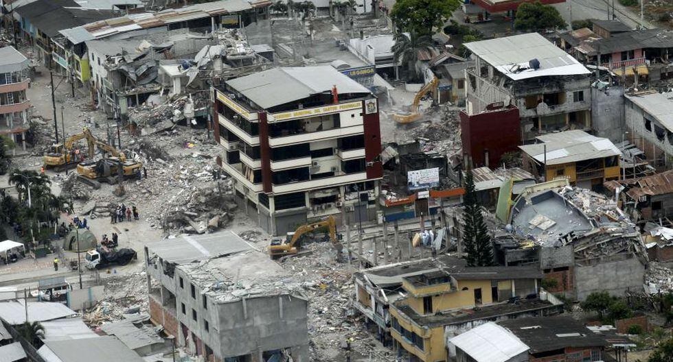 Actualidad Ecuador El desastre que dejó el terremoto visto desde el
