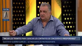 Guerra García: “Se debe suspender los pagos a operadores del Metropolitano”