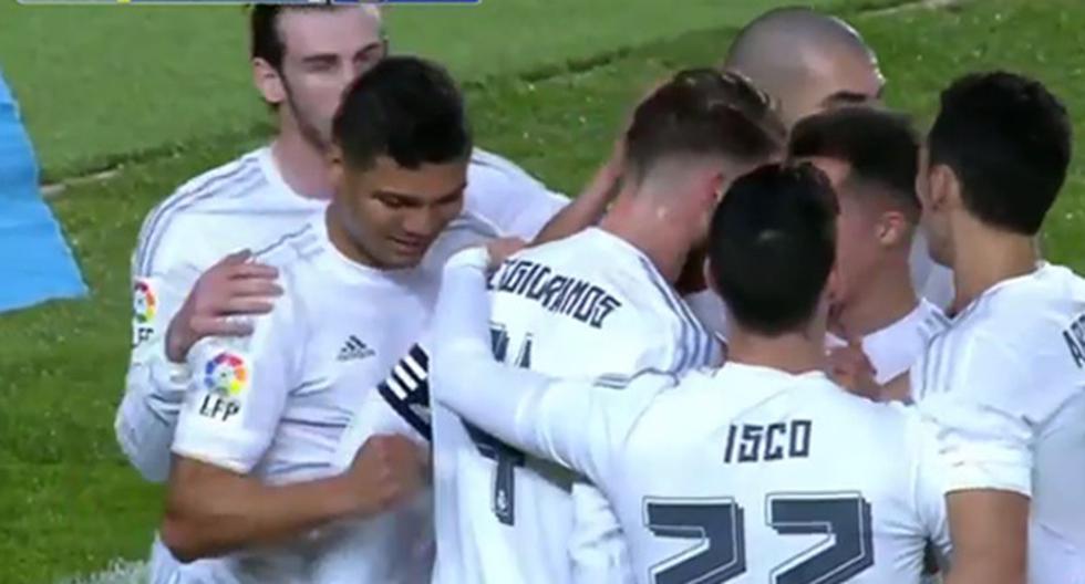 Así fue el gol de Sergio Ramos para el Real Madrid. (Video: YouTube)