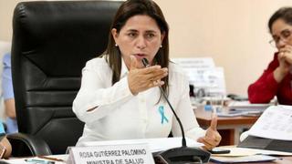 Ministra de Salud descarta renunciar por epidemia del dengue: “Eso está lejos de mí”