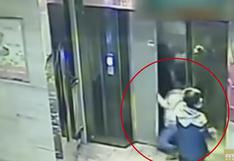 YouTube: un joven ebrio se peleó con un ascensor y no creerás quién ganó (VIDEO)