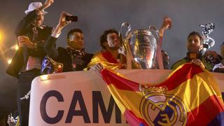 Real Madrid festejó el título de Champions en Cibeles