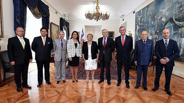 Solórzano se reunió con presidenta chilena Michelle Bachelet - 3