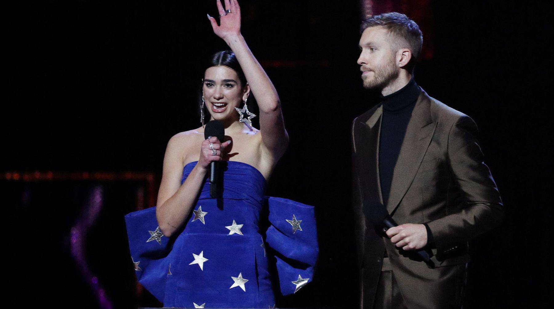 En los Brit Awards, "One Kiss" de Calvin Harris y Dua Lipa ganó Mejor single británico (Foto: Difusión)