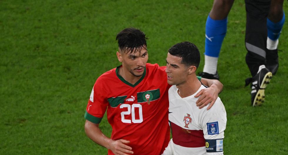 Portugal cayó 0-1 ante Marruecos por los cuartos de final de la Copa del Mundo vía TV Azteca 7. (Foto: AFP)