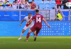 Paolo Guerrero sufrió dura infracción de Mago en duelo entre Perú vs. Venezuela por Copa América | VIDEO