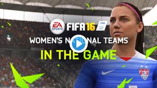 FIFA 16: el fútbol femenino se estrena en el videojuego