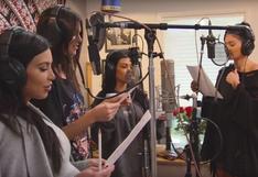 Kim Kardashian y sus famosas hermanas debutaron como cantantes | VIDEO