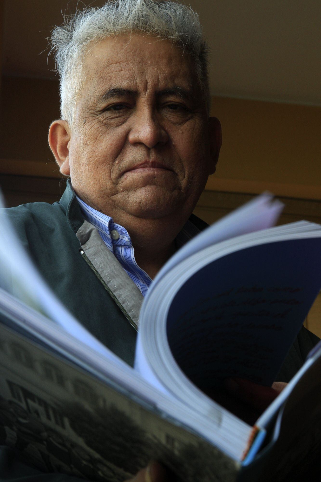 Efraín Trelles en una foto tomada por El Comercio.