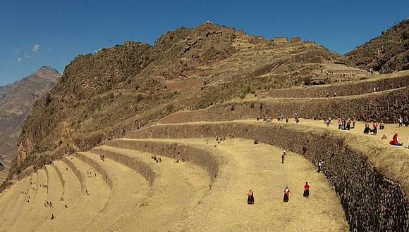 Parque Arqueológico de Pisac estará cerrado hasta que se concluyan las labores de rehabilitación de las vías de acceso. (Andina)