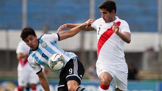 Perú perdió 2-0 ante Argentina en inicio del hexagonal Sub 20