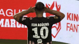 El regreso de un goleador: Sergio Agüero anota el empate de Kunisports en la Kings League
