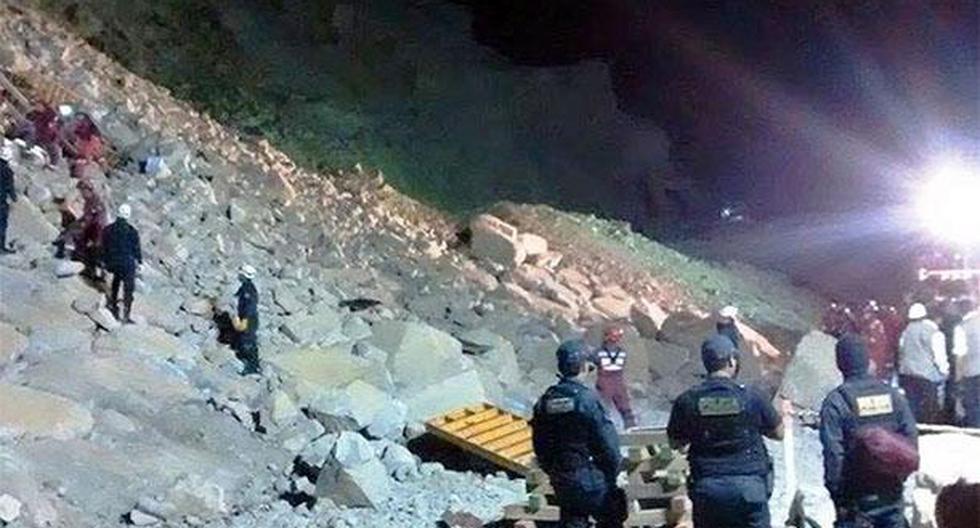 Perú. Al menos 3 muertos dejó un deslizamiento de tierra en Ayacucho. (Foto: Agencia Andina)