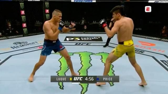 Luque vs. Price | Foto: UFC