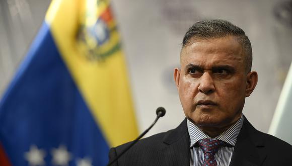 El chavista Tarek William Saab, fiscal general de Venezuela. (Foto: Matias Delacroix / AFP).