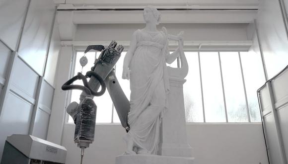 Robotor One, el robot escultor que trabaja para los museos | VIDEO. (Foto: Robotor)