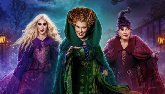 Bette Midler, Kathy Najimy y Sarah Jessica Parker regresan a sus papeles en la segunda parte de "Hocus Pocus" (Foto: Disney)