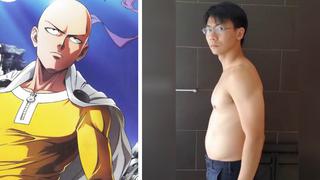 Hombre decide seguir la rutina de Saitama de ‘One Punch Man’ y el resultado se vuelve viral
