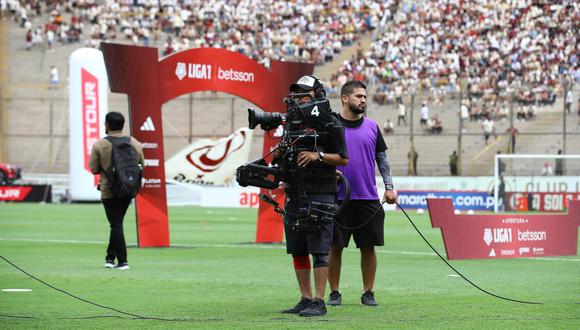 Gol Perú transmitió en el clásico su primer partido de Universitario. (Foto: GEC)