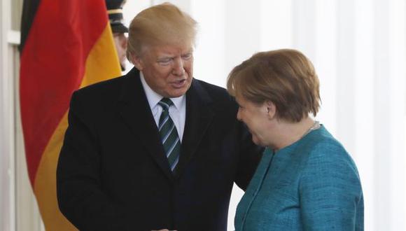 Trump: Merkel y yo tenemos en común el espionaje de Obama