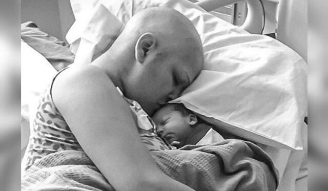 Se hizo viral en Facebook la historia de Jade Davis, una mujer a quien le advirtieron que su bebé no sobreviviría por su tratamiento contra el cáncer. (Foto: Instagram/oilyglowgirl)