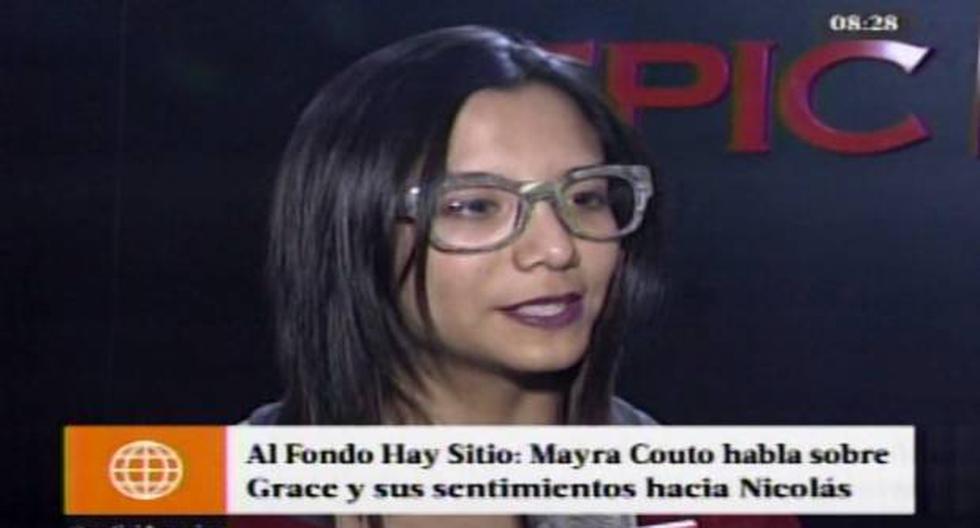 Mayra Couto Grace Ha Cobrado Importancia En Al Fondo Hay Sitio Tvmas El Comercio PerÚ 8781