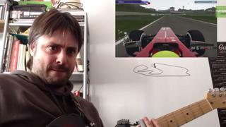 YouTube: guitarrista toca al ritmo del motor de un Fórmula 1