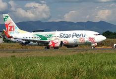 Tarapoto: descartan tripulantes heridos tras aterrizaje de emergencia de avión de Star Perú 