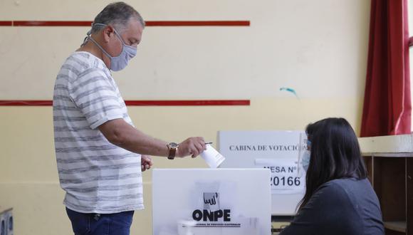 Las elecciones en Perú 2021 se realizan en medio de la pandemia del COVID-19; por ello, la ONPE ha establecido una serie de medidas para evitar el contagio | Foto: ONPE / Referencial