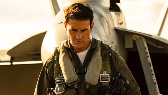 Tom Cruise en una escena de "Top Gun: Maverick".
