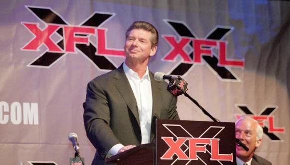 Vince McMahon anunció el regreso de la XFL. (Foto: WWE)