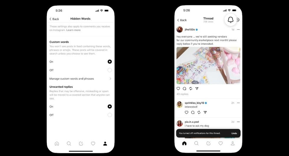 Instagram Enhances User Experience with New Features: Hidden Words and More Customization Options