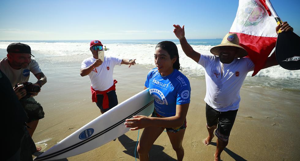 Daniella Rosas en el ISA World Surfing: la surfista peruana quedó entre las cuatro mejores del campeonato