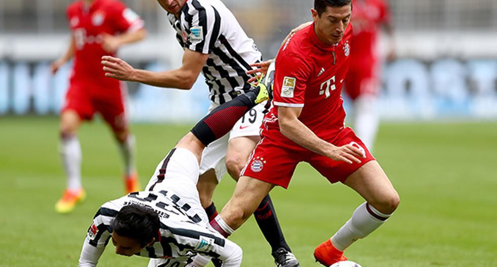 Bayern Munich vs Eintracht Frankfurt se verán las caras en el Allianz Arena. (Foto: Getty Images)