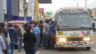 Callao: el desorden por el paro de transportistas [FOTOS]