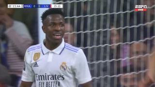 Alisson evita gol de Vinícius Jr. en el Real Madrid vs. Liverpool | VIDEO
