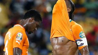 Costa de Marfil con Didier Drogba quedó eliminada de la Copa Africana
