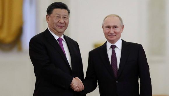 Putin recibe a su "querido amigo" Xi en medio de tensiones con Estados Unidos. (Foto: EFE)
