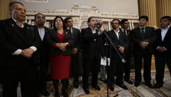 La bancada del Frente Amplio anunció que presentará una moción buscando la vacancia de PPK. (Foto: Archivo El Comercio)