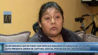 Mujer denuncia que SAT le vendió vehículo con orden de captura| #NoTePases