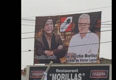 Gastón Acurio fastidiado por uso de su imagen en panel de candidato