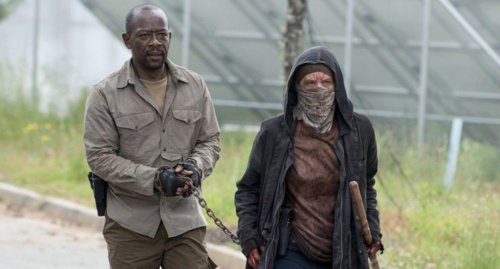 Lennie James es Morgan y Melissa McBride es Carol en 'The Walking Dead' (Foto: AMC)
