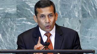 Ollanta Humala viajó a Estados Unidos para participar en la Asamblea de la ONU